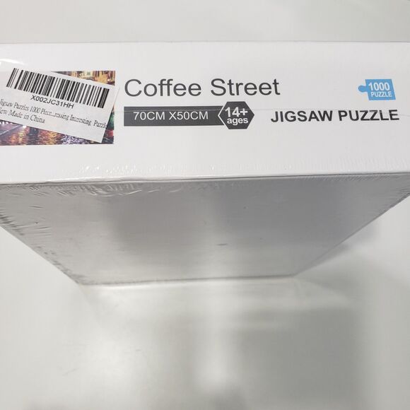 NEW Coffee Street 1000 Piece Jigsaw Puzzle - Picture 2 of 3
